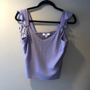 Purple tank top